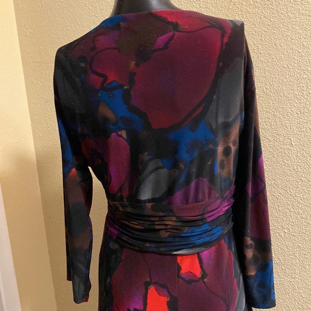 Jones New York Knot Tie At Breast Dress - Picture 5 of 13